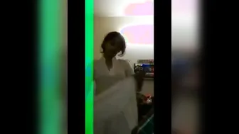 Desi College GF Slowly Stripping Naked In Her Bedroom
