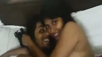 Boyfriend And GF Cuddling Naked After Intense Fucking