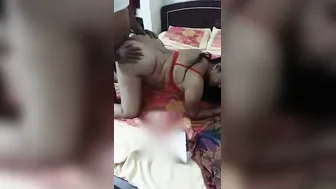 Horny Bhabhi Getting Ready To Take My Cock In Her Bedroom