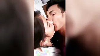 Kissing My Gorgeous Gf Passionately Before Fucking Her Hard