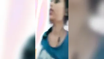 My Indian GF Flashing Her Big Natural Boobs For Me