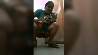 Mature Aunty Caught Pissing In The Bathroom On Hidden Cam
