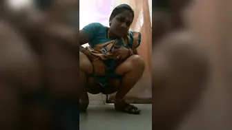 Mature Aunty Caught Pissing In The Bathroom On Hidden Cam