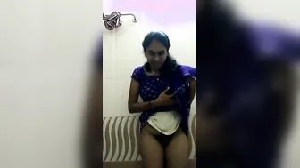 Naughty Girl Spreading Wide Open Showing Everything Down There