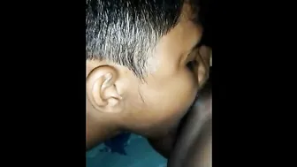 GF Rubbing And Tasting Her Freshly Shaved Tight Pussy