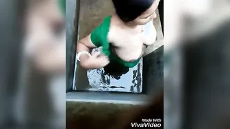 Bengali Wife Secretly Filmed Showing Off Her Juicy Melons