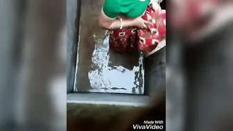 Bengali Wife Secretly Filmed Showing Off Her Juicy Melons