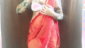 Busty North Indian Teacher Stripping After Private Tuition