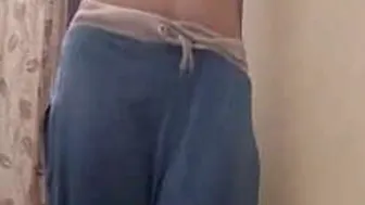 Wife Stripping Down Showing Her Boobs And Pussy To Boyfriend