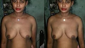 Village Housewife Filmed Topless By Her Secret Lover At Home