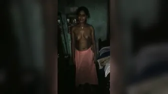 Village Housewife Filmed Topless By Her Secret Lover At Home