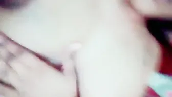 Slutty Babe Fingering Her Wet Pussy And Squeezing Her Tits