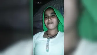 Indian Housewife Spreading Legs Showing Her Pussy Closeup View