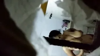 Chubby Indian Aunty Caught Bathing Naked In The Bathroom On Tape