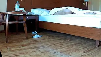 My Buddy Wife Daring To Flash Room Service Guy While He Watches