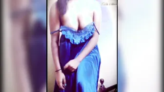 My Indian GF Flashing Her Perky Tits Just For Me