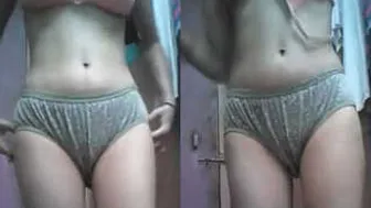 Desi GF Getting Naked On Video Call Spreading For Me