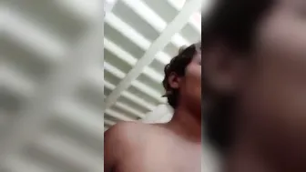 My GF Washing Her Perfect Body Teasing Me In Bathroom