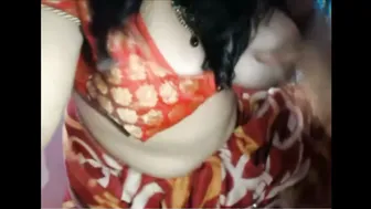 Married Desi Aunty Playing With Her Big Tits Making Me So Hard
