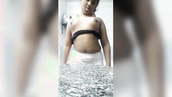 Desi Wife Doing Slow Striptease And Removing Her Saree For Me