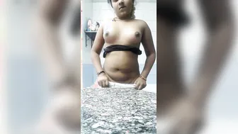 Desi Wife Doing Slow Striptease And Removing Her Saree For Me