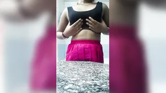 Desi Wife Doing Slow Striptease And Removing Her Saree For Me