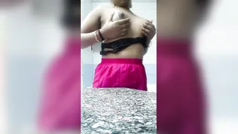 Desi Wife Doing Slow Striptease And Removing Her Saree For Me