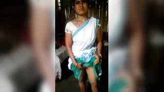 Wife Spreading Her Legs Wide And Showing Pussy To Her Lover