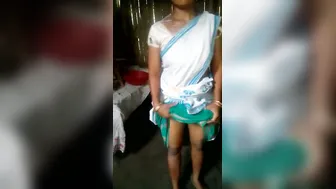 Wife Spreading Her Legs Wide And Showing Pussy To Her Lover