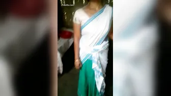 Wife Spreading Her Legs Wide And Showing Pussy To Her Lover