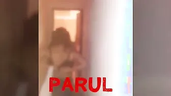 Two Slutty GFs Stripping Completely Naked In Hotel Hallway