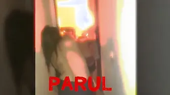 Two Slutty GFs Stripping Completely Naked In Hotel Hallway