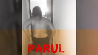 Two Slutty GFs Stripping Completely Naked In Hotel Hallway