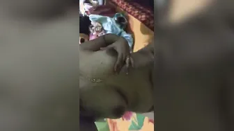 Cute Village Girl Taking Nude Selfies In Her Bedroom