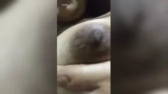 Cute Village Girl Taking Nude Selfies In Her Bedroom