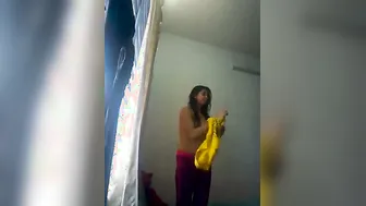 Desi Slut Playing With Her Nipples Teasing Me On Camera