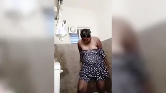 My Wife Getting Dressed After Hot Shower Caught On Cam