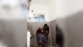 My Wife Getting Dressed After Hot Shower Caught On Cam