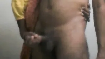 Desi Maid Jerking Me Off Until I Cum All Over Her Hands