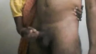 Desi Maid Jerking Me Off Until I Cum All Over Her Hands