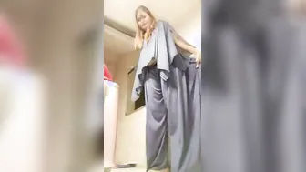 Desi Wife Changing Clothes Caught On My Phone Camera