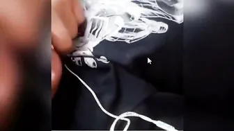 My GF Pulls Out Her Boobs And Shows Them Off In Private