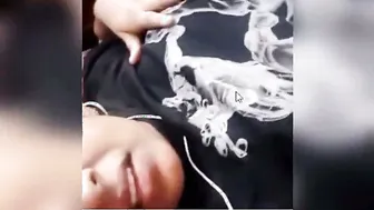 My GF Pulls Out Her Boobs And Shows Them Off In Private