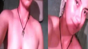Horny Village Girl Strips Naked And Films Herself At Home Alone