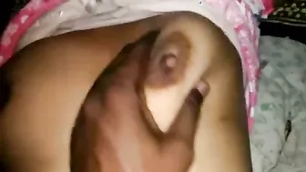 Thick Aunty Showing Off Her Huge Assets Pussy And Juicy Booty