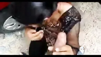 Married Bhabi Getting Fucked Hard By Her Man At The Car Park