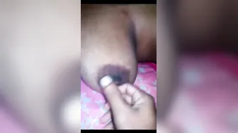 Tamil Wife Getting Her Huge Boobs Squeezed By Hubby In Bedroom