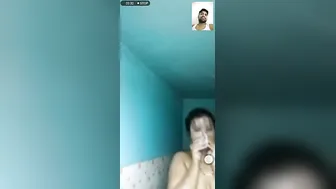 Indian GF Nisha Bathing Naked On Video Call For Lover
