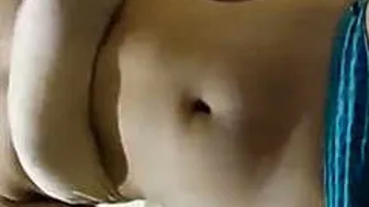 Young Desi Babe Teasing In Her Tight Bra And Panty On Camera