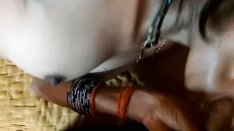 Desi Wife Sucking Her Mans Cock Naked In Homemade Blowjob Vid